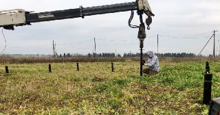 Установка винтовых свай Братск цена от 3050 руб.